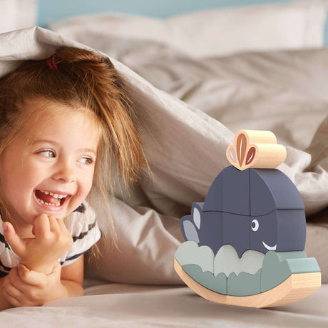 Speedy Monkey - Rocking Stacker Whale