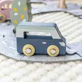 Speedy Monkey Car Track Puzzle
