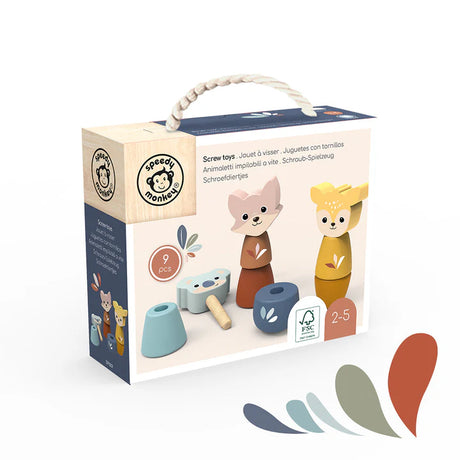 Speedy Monkey Screw Toys