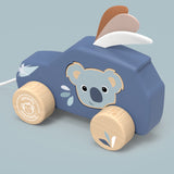 Speedy Monkey Pull Along Car