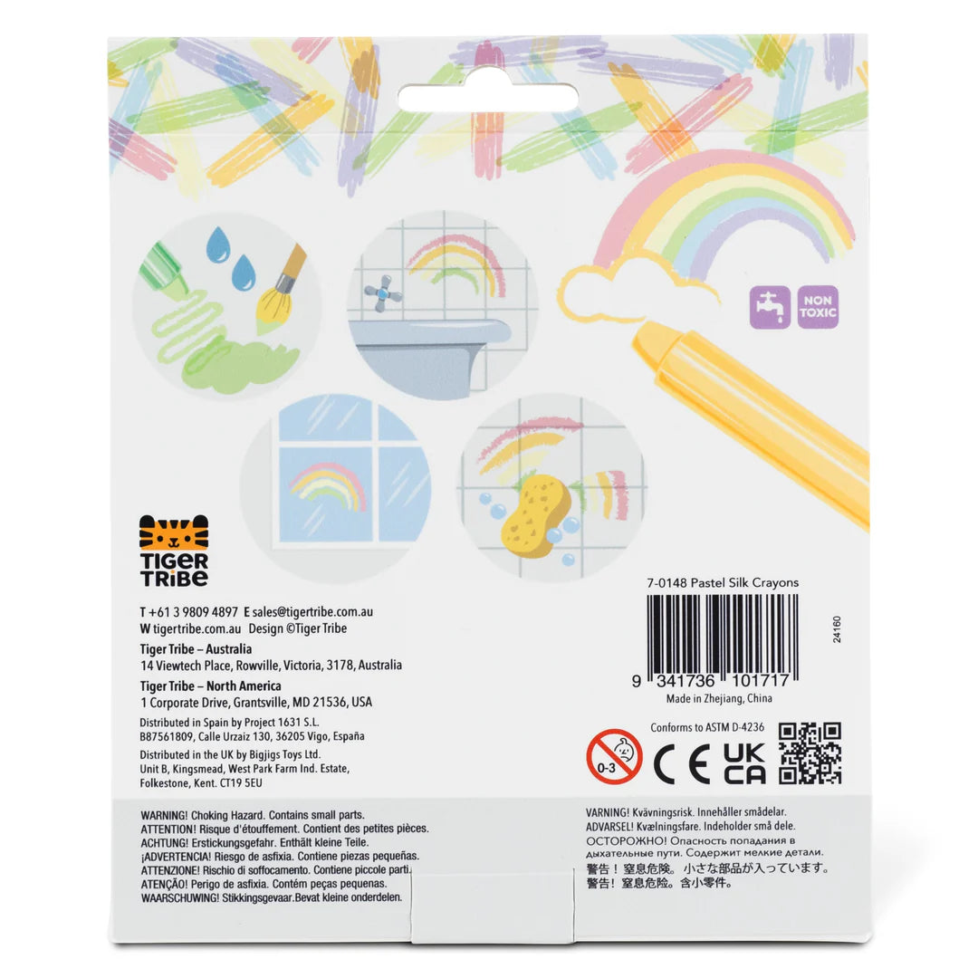 Tiger Tribe Pastel Silk Crayons