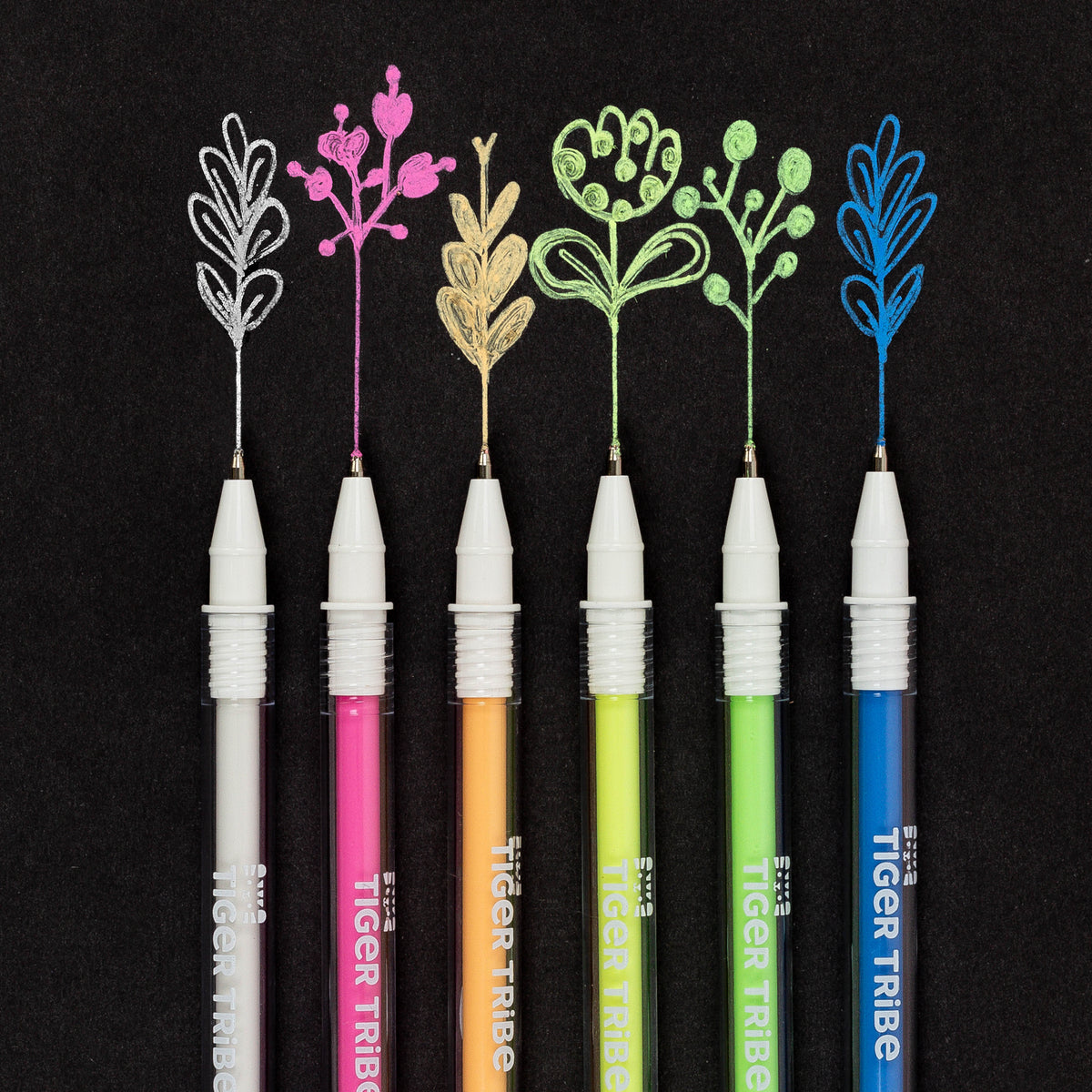 Tiger Tribe Neon Fine Tip Paint Pens