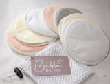 Bubba Bump Organic Bamboo Reusable Breast Pads 14 pack