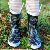 Scribble Mat Magic Colour Changing Gumboots