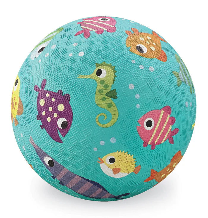 Crocodile Creek 7 Inch Playground Ball - Fish