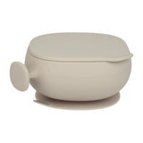 b.box Silicone Bowl + Lid - Latte
