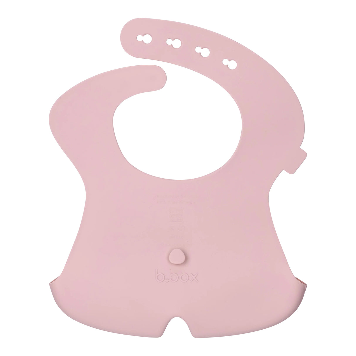 b.box Silicone Bib - Blush