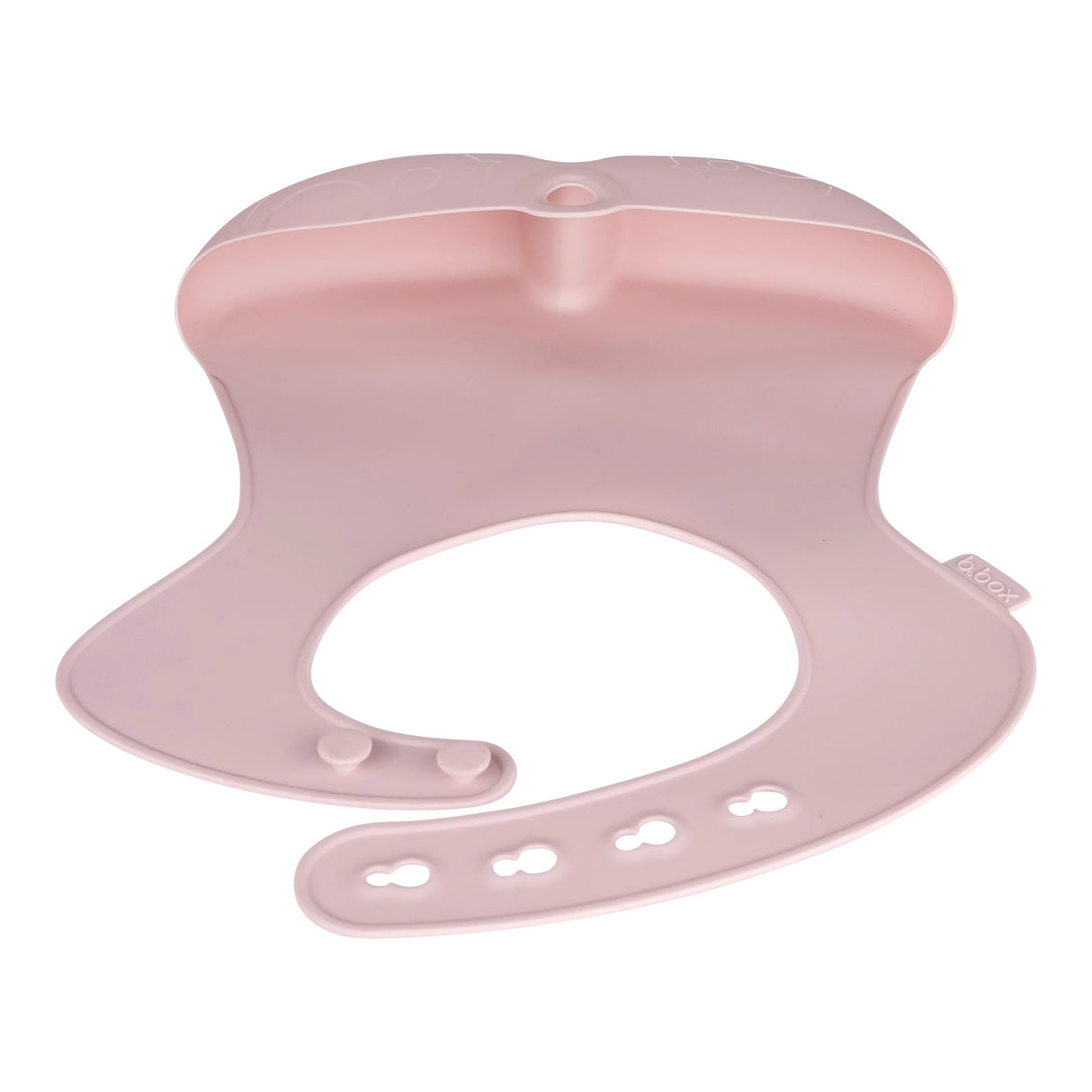 b.box Silicone Bib - Blush