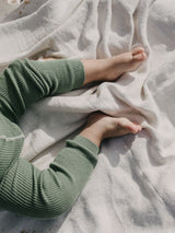 Silly Silas Footless Tights - Matcha Oat Latte