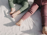 Silly Silas Footless Tights - Acai Smoothie