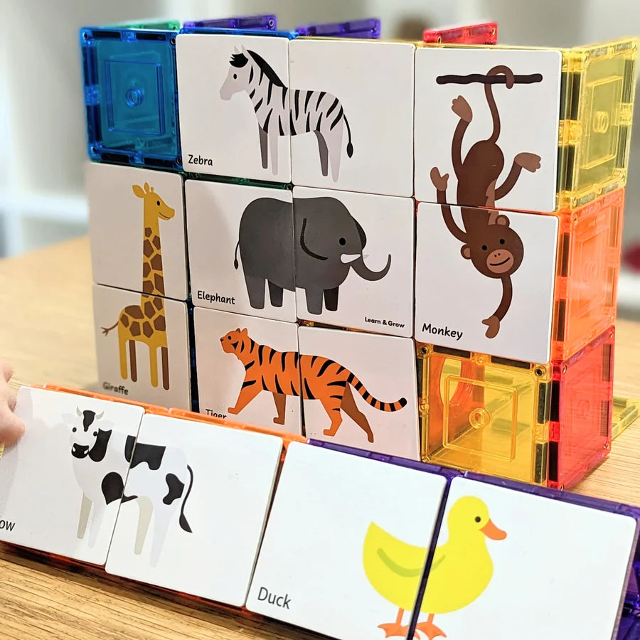 Learn & Grow Animal Duo Magentic Tile Topper