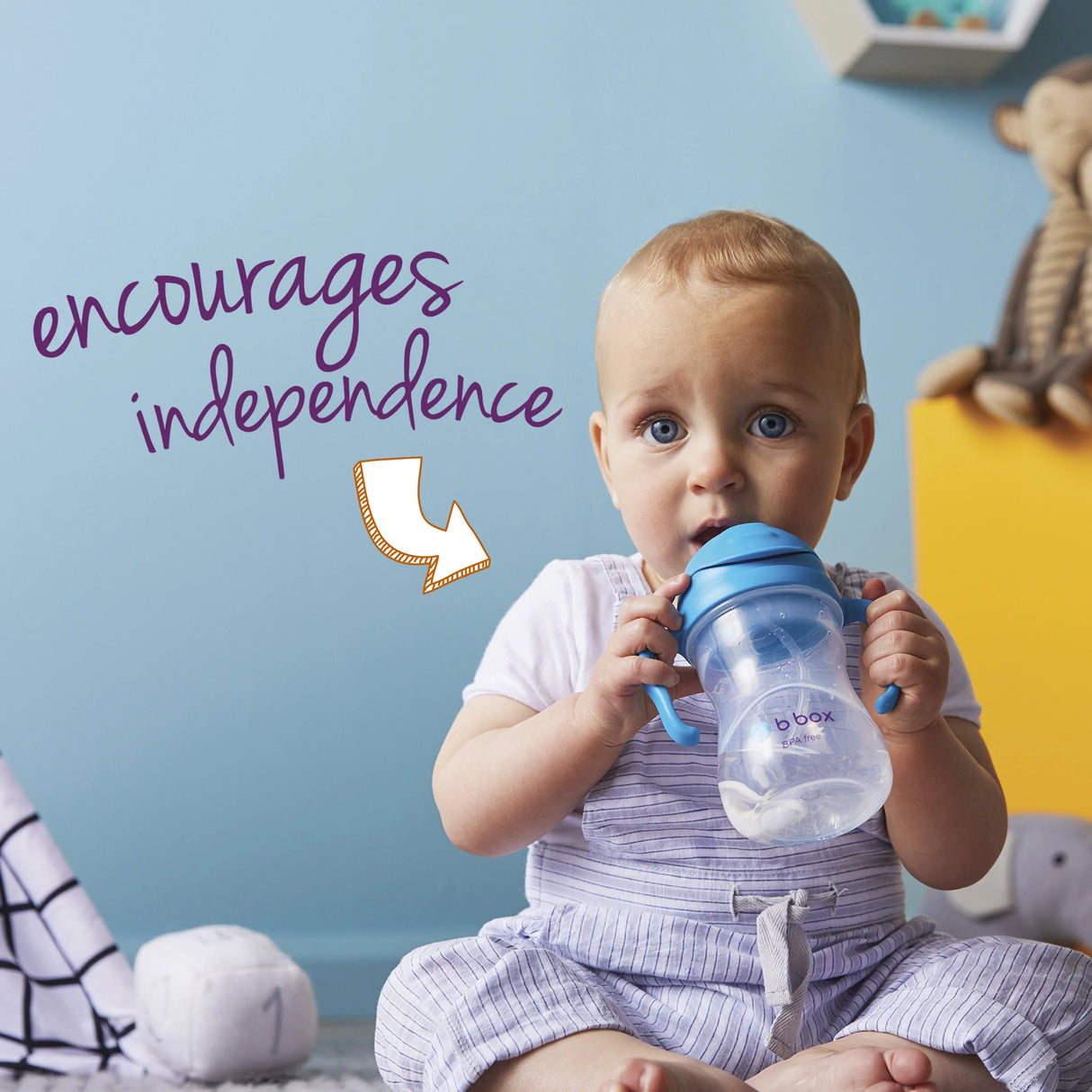 b.box sippy cup - Blueberry