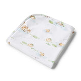 Snuggle Hunny Jersey Wrap + Beanie Set - Duck Pond