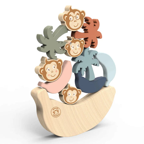 Speedy Monkey Balance Game - Seesaw Puzzle