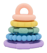 Jellystone Stacker and Teether - Rainbow Pastel