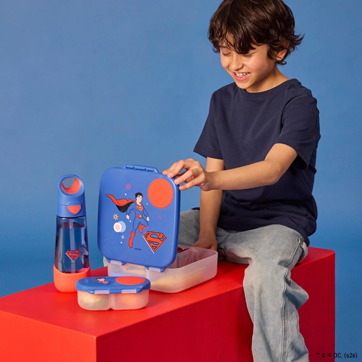 b.box Lunchbox - Superman