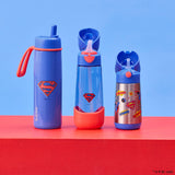 b.box Insulated Flip Top Bottle 690ml - Superman