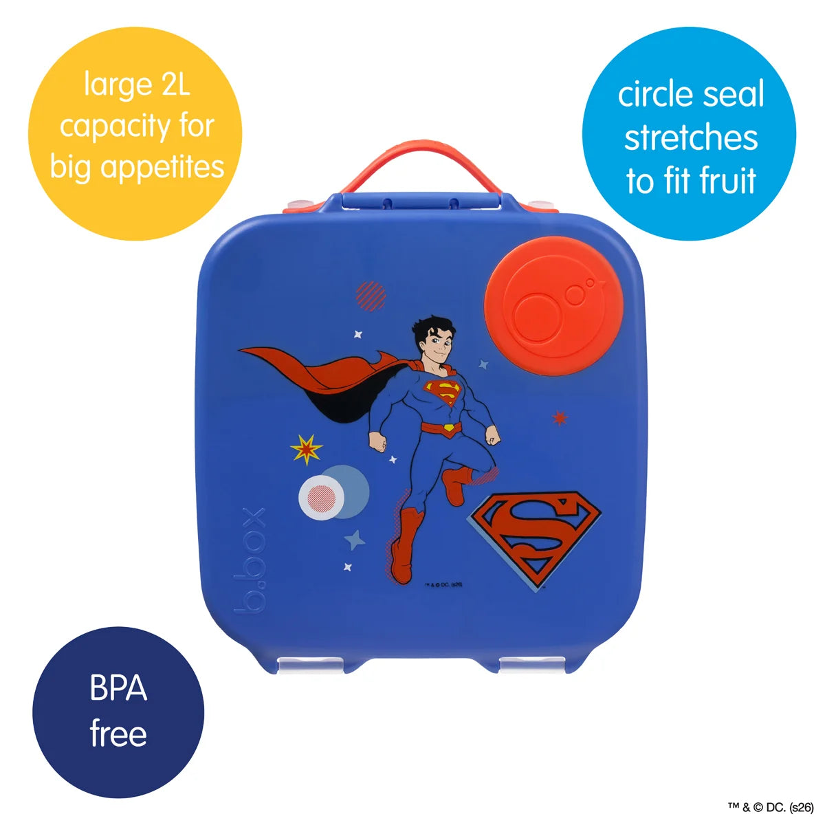 b.box Lunchbox - Superman