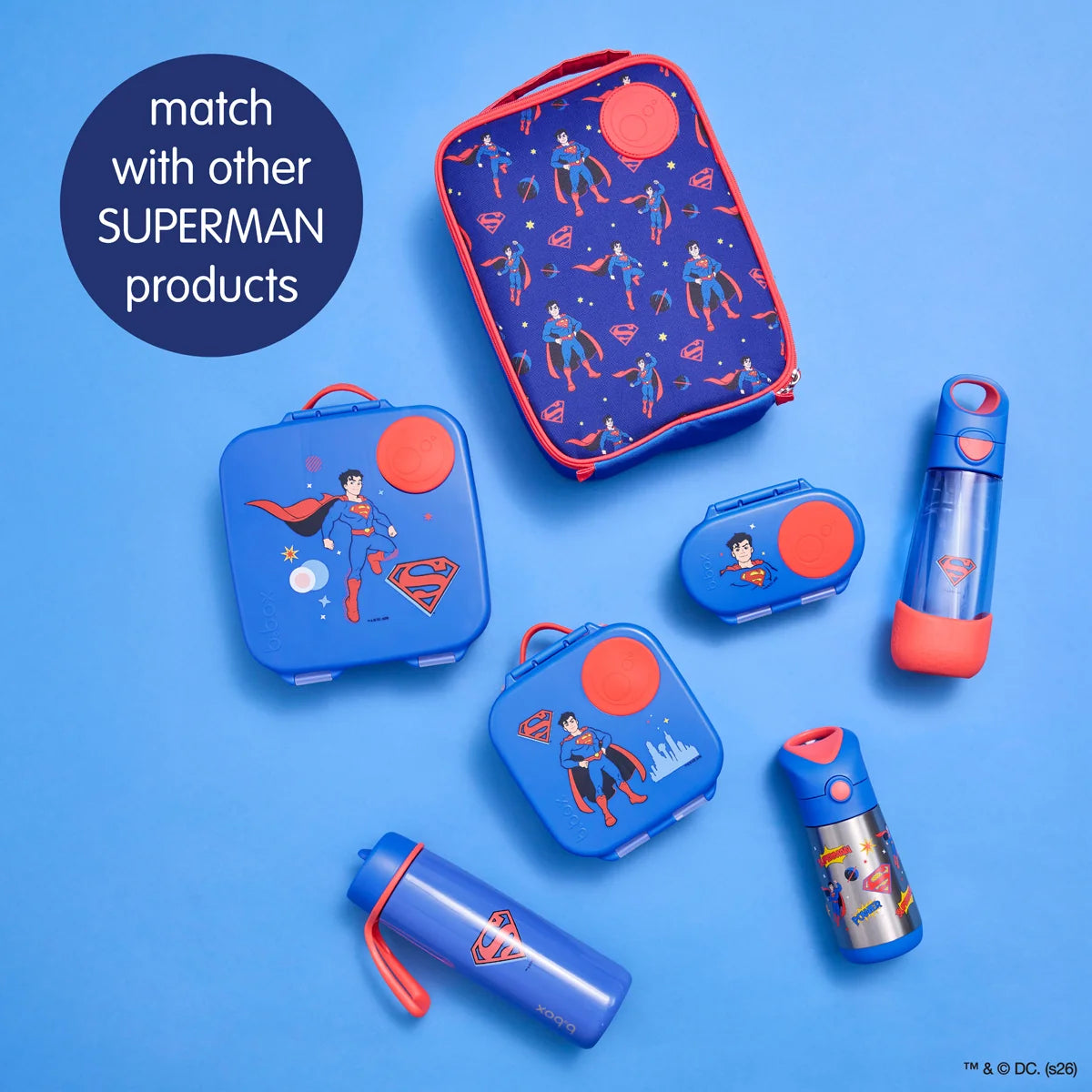 b.box Lunchbox - Superman