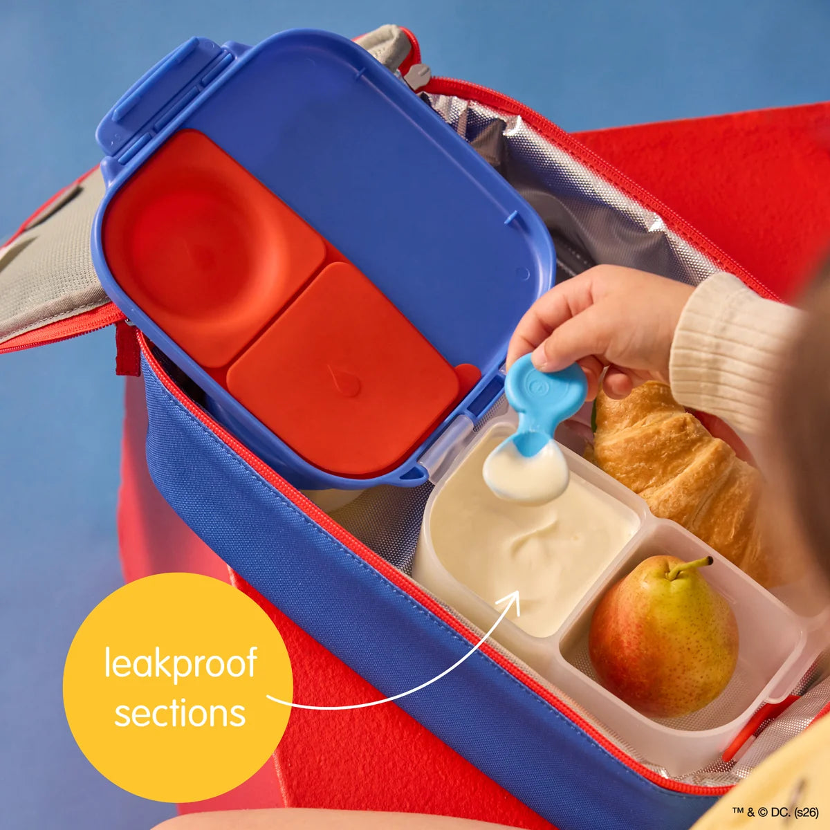 b.box Mini Lunchbox - Superman
