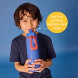 b.box Insulated Flip Top Bottle 690ml - Superman
