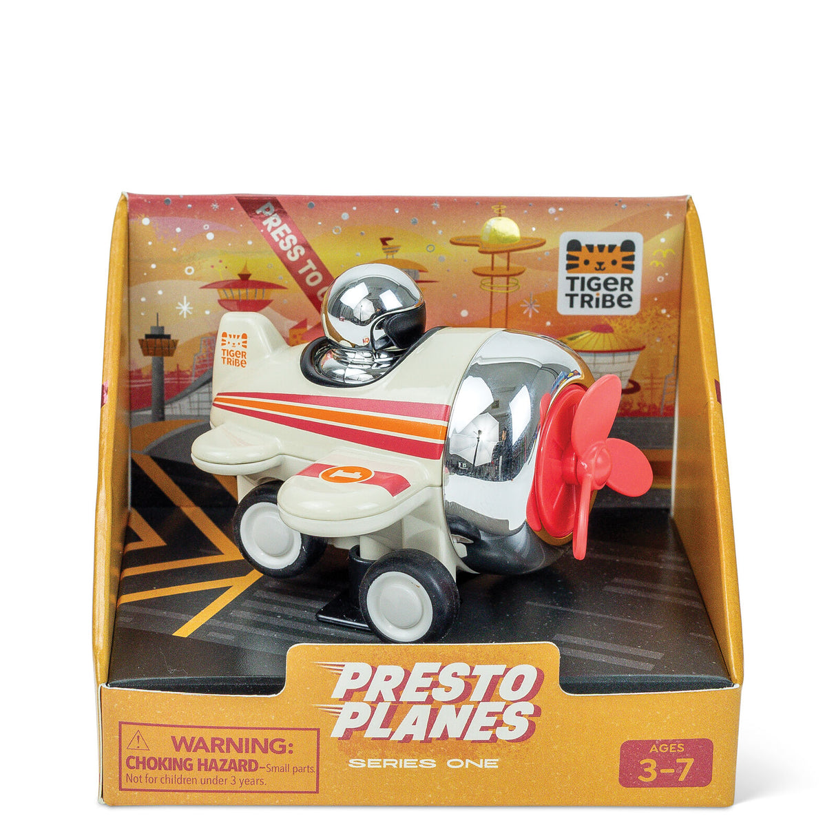 Tiger Tribe Presto Plane - Cream
