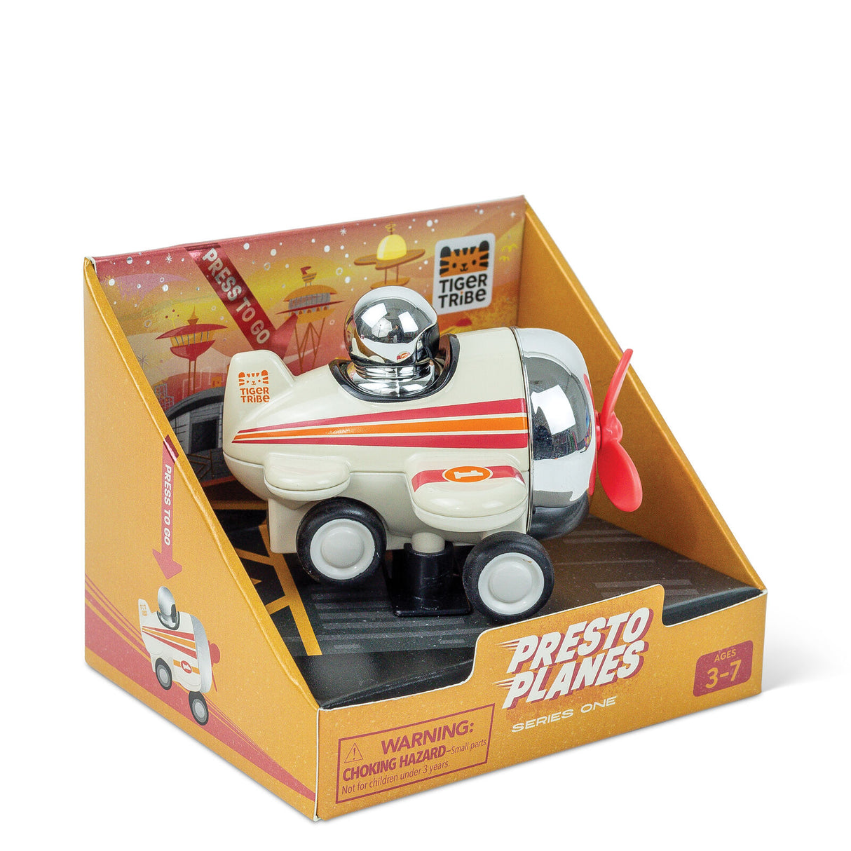Tiger Tribe Presto Plane - Cream
