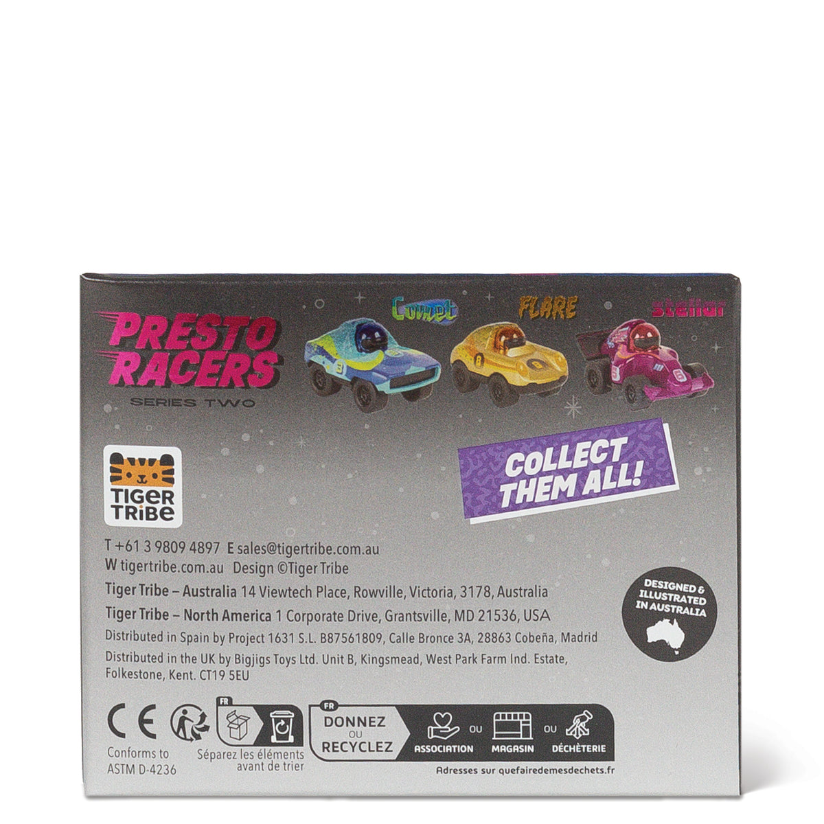 Tiger Tribe Presto Racers - Stellar (Pink/Purple)