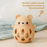 Tiger Tribe Silicone Rattle - Bear