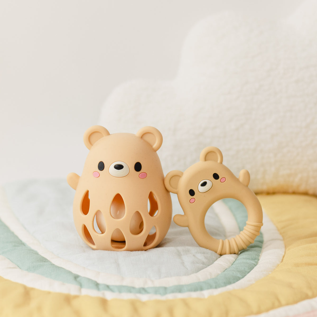 Tiger Tribe Silicone Teether - Bear