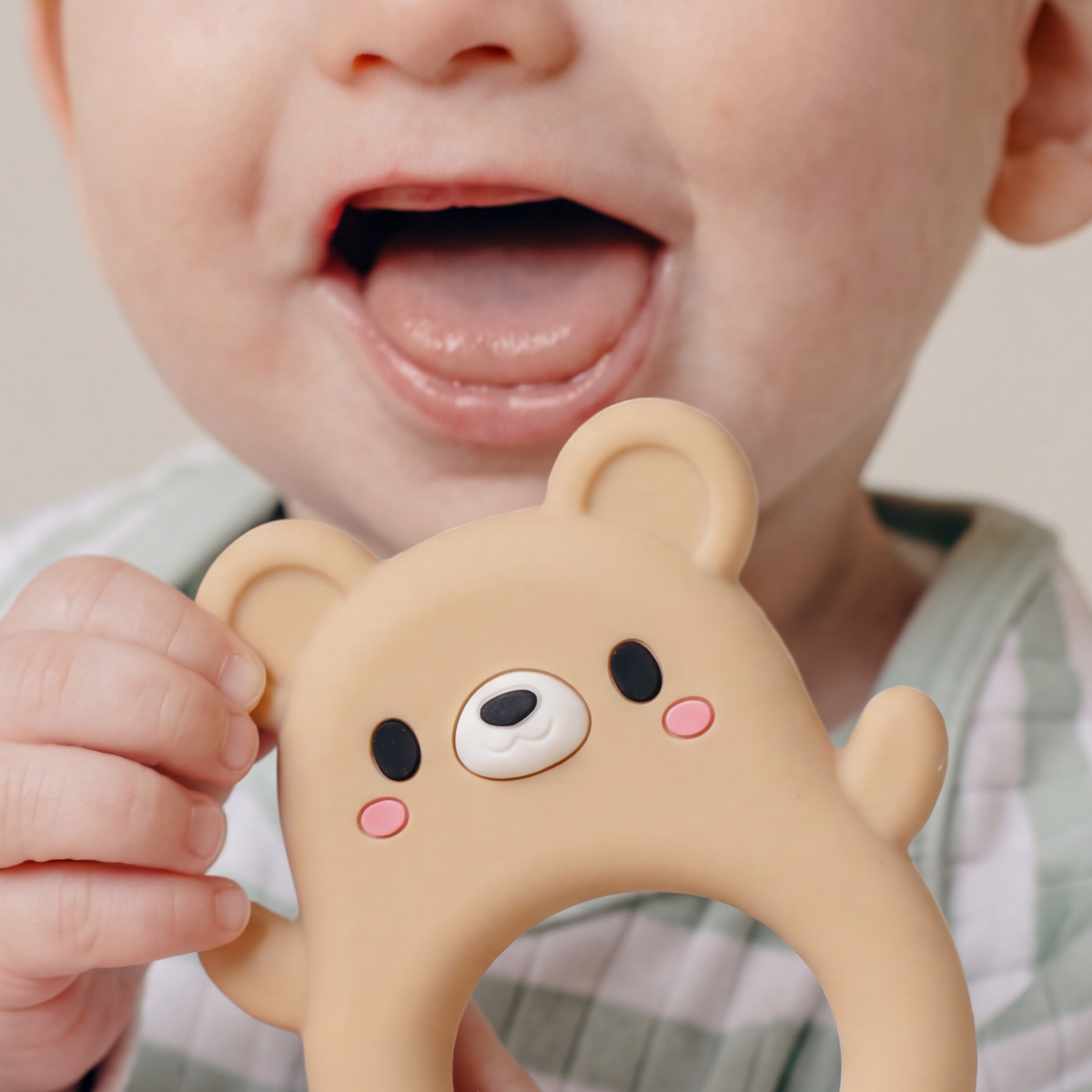 Tiger Tribe Silicone Teether - Bear