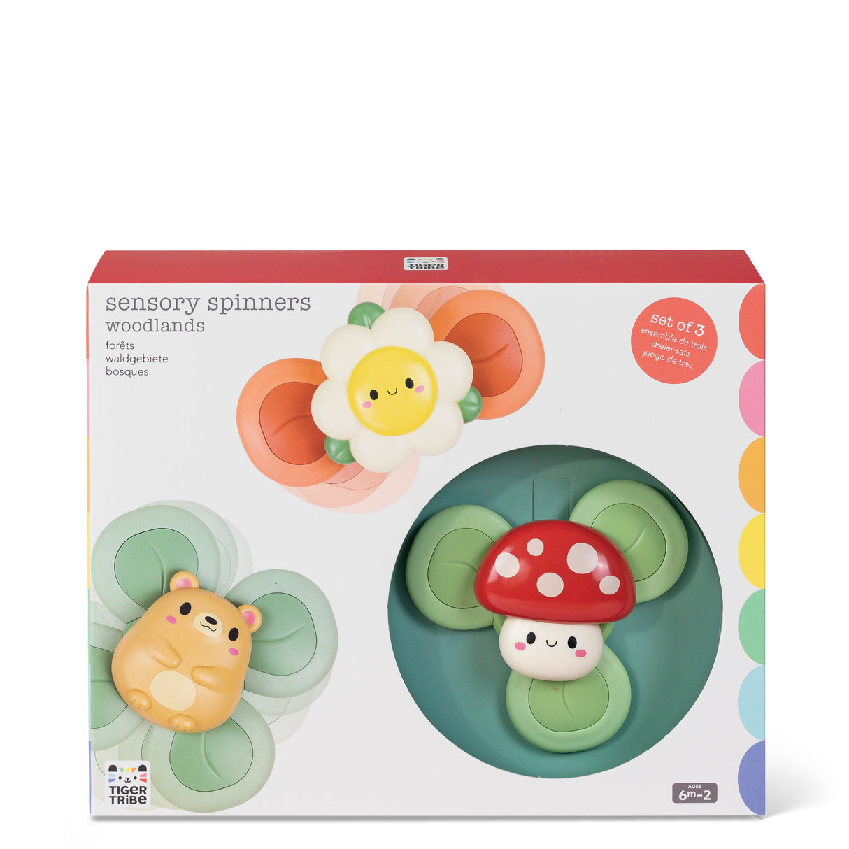 Tiger Tribe Sensory Spinners - Woodlands