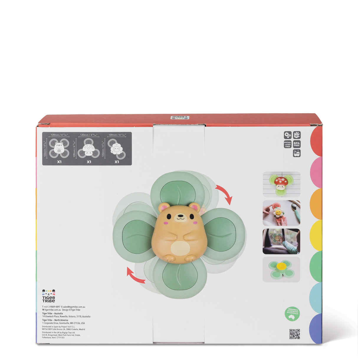 Tiger Tribe Sensory Spinners - Woodlands