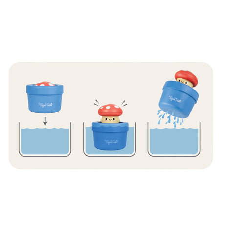 Tiger Tribe Bath Pop-Up Mushroom
