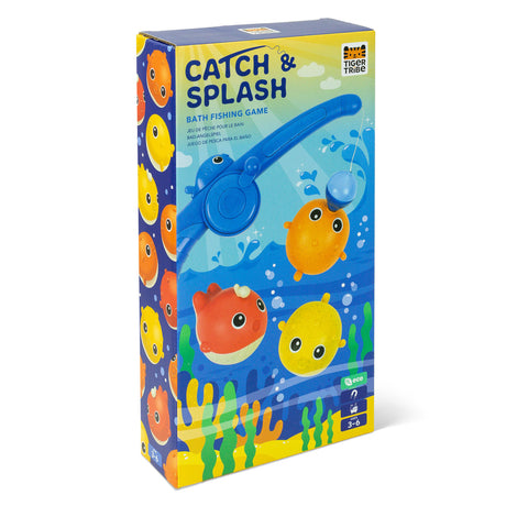 Tiger Tribe Catch + Splash Bath Fishing Game