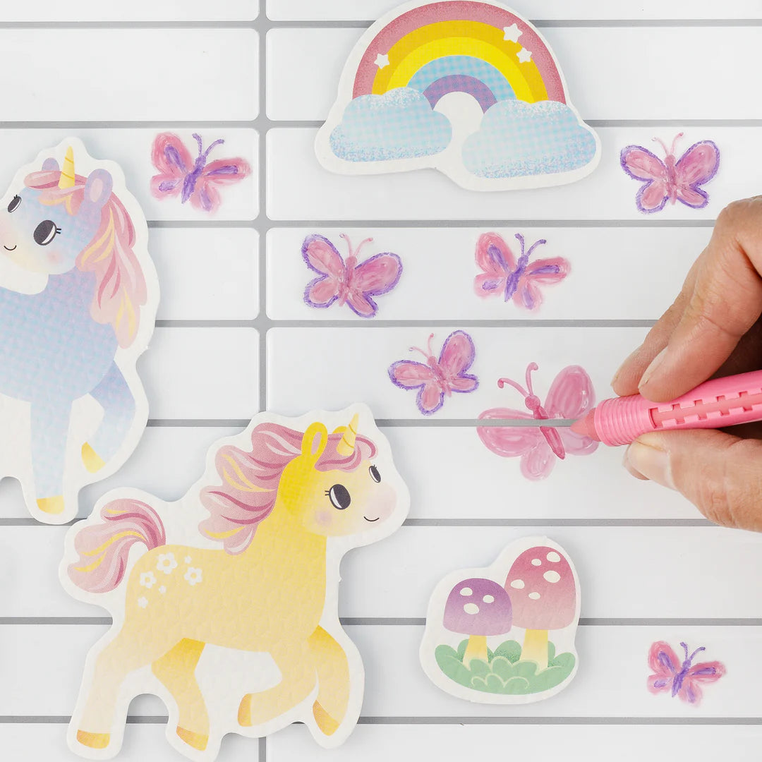 Tiger Tribe Bath Art - Unicorn Tales