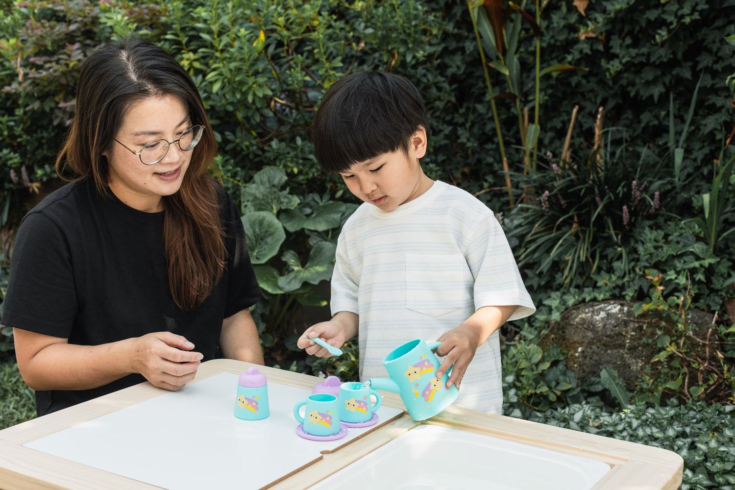 Tiger Tribe Silicone Tea Set - Starlight Party