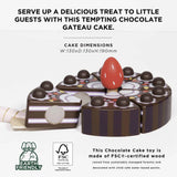 Le Toy Van Wooden Chocolate Gateau Cake