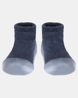 Toshi Organic Hybrid Walking Socks Dreamtime Footsteps - Ink