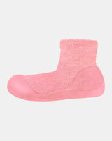 Toshi Organic Hybrid Walking Socks Dreamtime Footsteps - Winter Rose