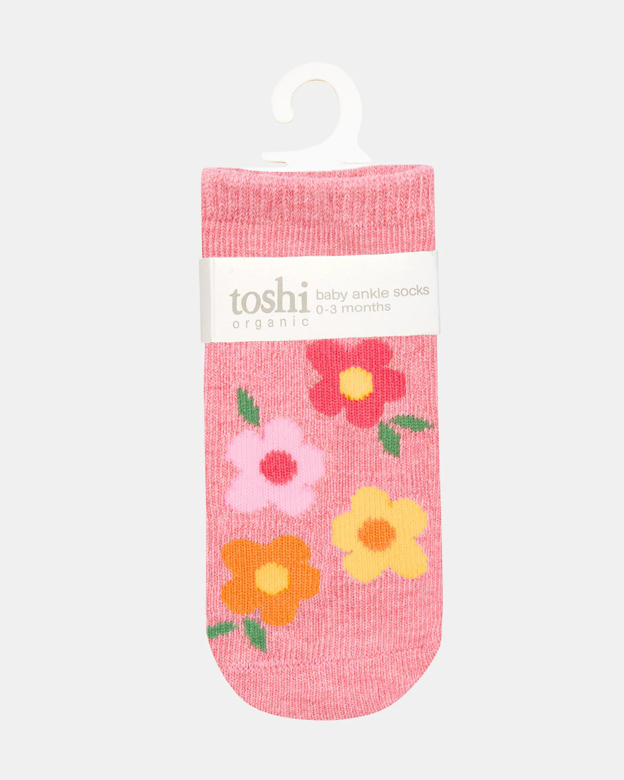 Toshi Organic Ankle Socks - Rosie Posie
