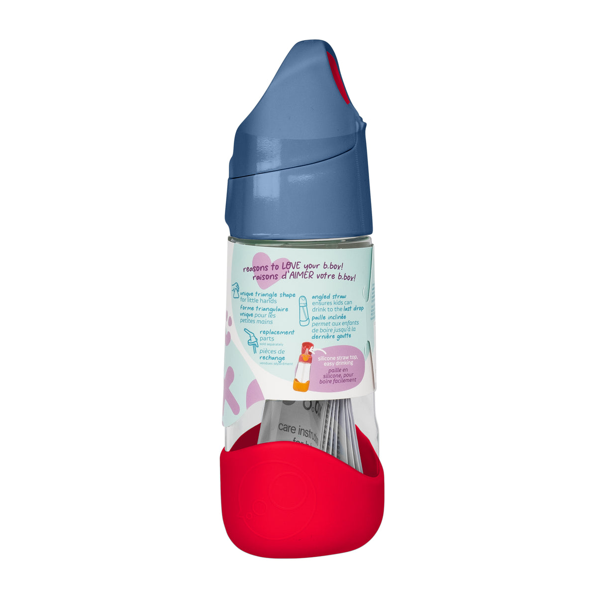 b.box Tritan Drink Bottle 450ml  - Blue Blaze
