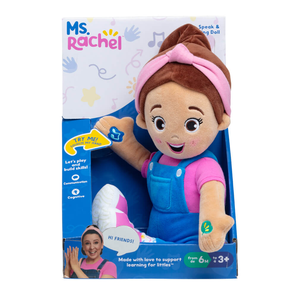 Ms Rachel Animated Speak + Sing Doll