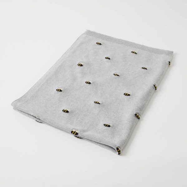 Jiggle + Giggle Honey Bee Baby Blanket