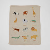 Jiggle + Giggle Zambezi Knitted Baby Blanket