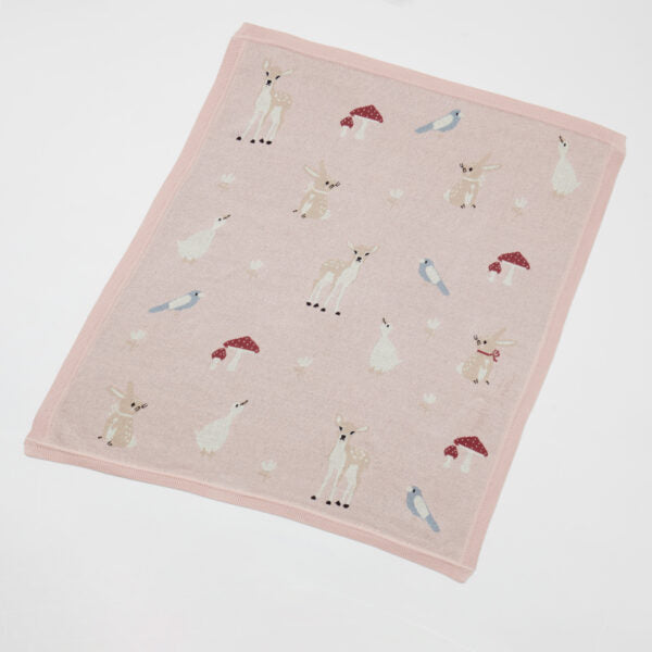 Jiggle + Giggle Enchanted Knitted Baby Blanket
