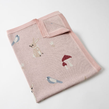 Jiggle + Giggle Enchanted Knitted Baby Blanket