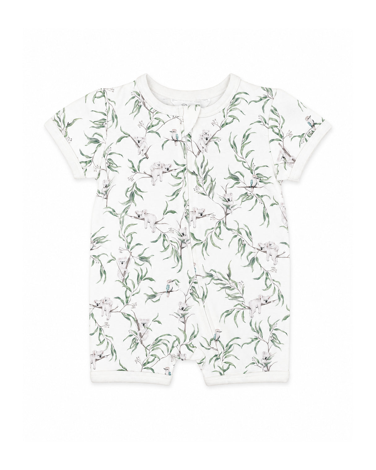 Minihaha Taylor Organic SS Zip Romper