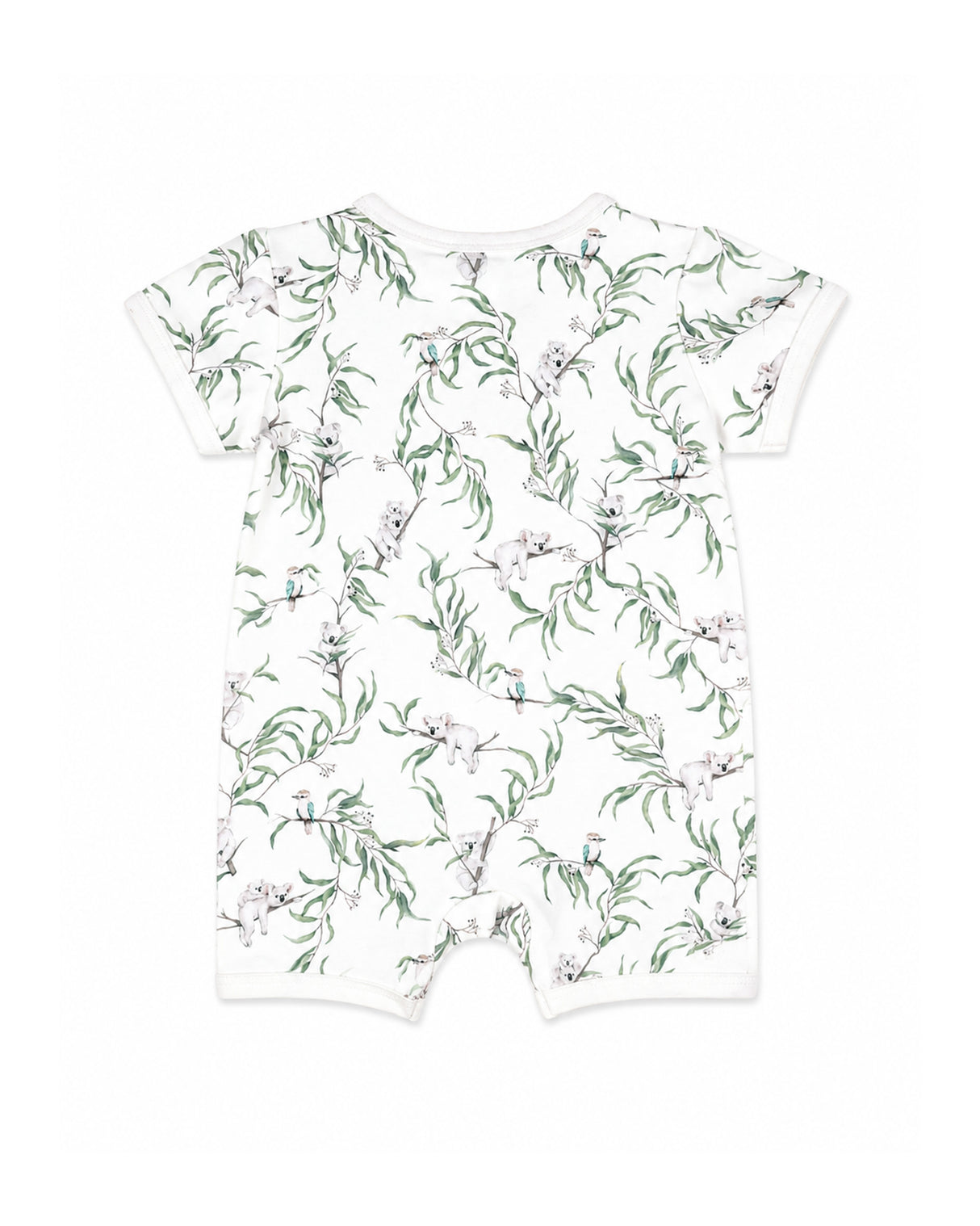 Minihaha Taylor Organic SS Zip Romper