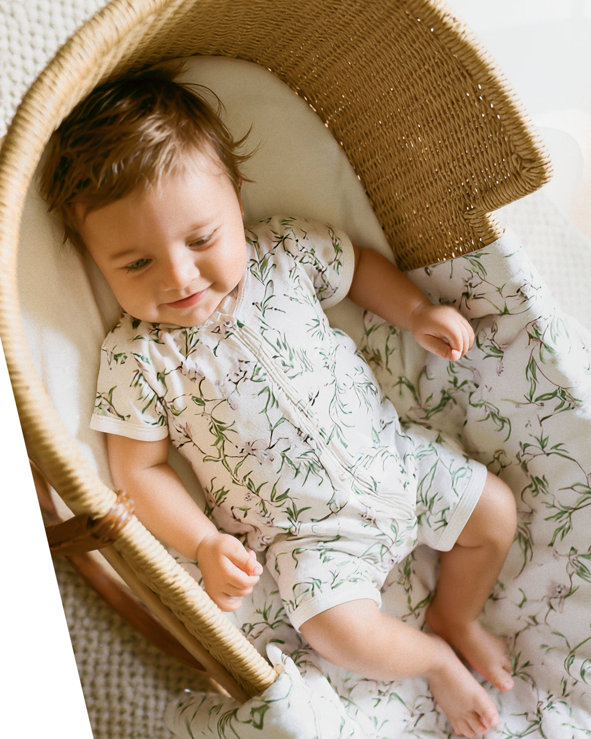 Minihaha Taylor Organic SS Zip Romper